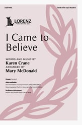 I Came to Believe SATB choral sheet music cover